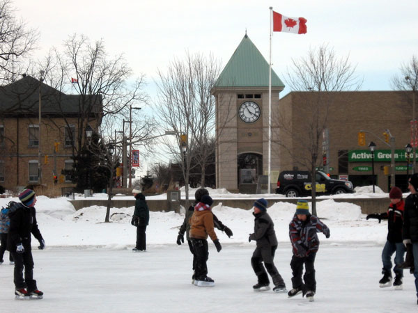 SNAPSHOT - Enjoying a skate on the Winterfest rink