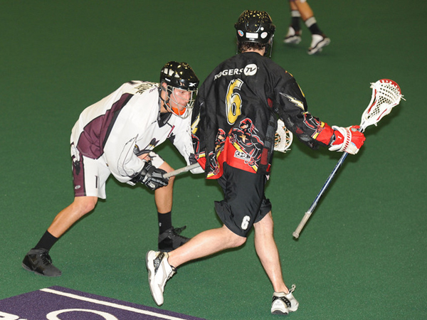 SNAPSHOT - Lacrosse action, Akwesasne vs. Whitby