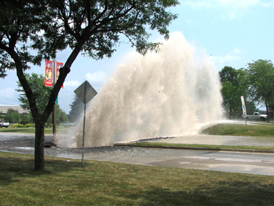 Water restored in downtown core, Cornwall Square re-opens