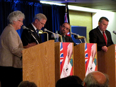 The Gong Show? SDSG Provincial all candidates debate