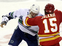 Calgary crawls to a 3-2 shootout victory over Vancouver