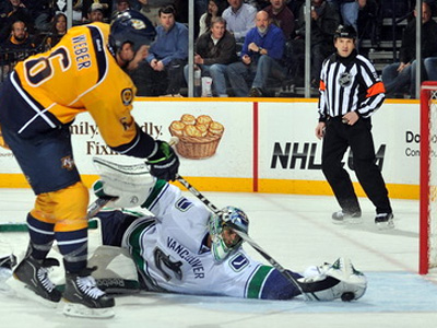 Predators end Canucks 13 game win streak with 3-1 victory