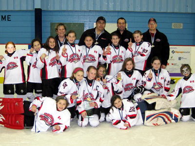 Cornwall Atom Typhoons win Durham West Rep Tournament