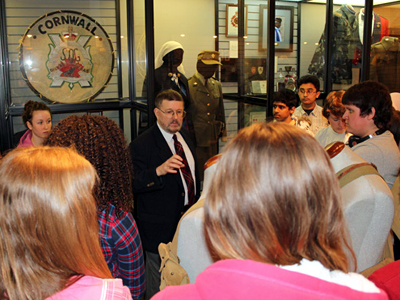 CCVS hosts Living History Book event