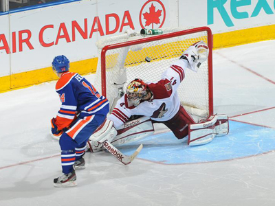 Eberle to the rescue, Oilers edge Coyotes in SO