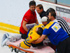 Canada loses to Sweden, Sweden’s Eriksson breaks leg