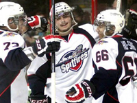 Milne scores Game Winner in Spits debut