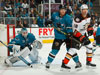 Sharks build big lead, hold on to edge Ducks