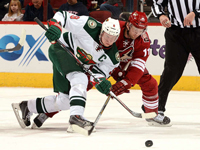 SNAPSHOT - Parise helps push Wild past Coyotes