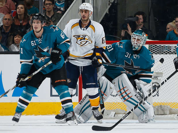 SNAPSHOT - Niemi, Sharks shutout Predators