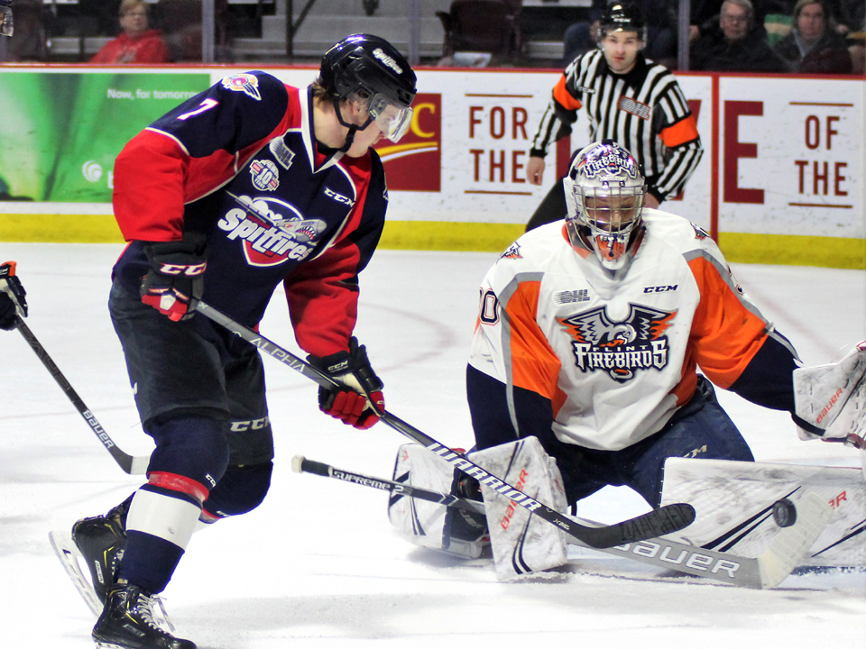 SHORT SHIFT
 - Spits lose in SO to Flint, gain valuable point