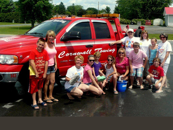 Successful car wash for Ingleside Relay for Life team - Charlie