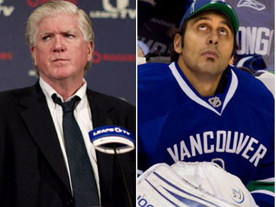 One way or the other, Luongo is the reason Burke was dumped by the Maple Leafs