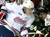 Saginaw’s Paterson stands on head to lead Spirit over Oshawa Generals