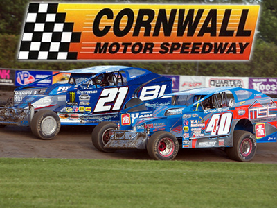 Gage Morin grabs Modified feature at Cornwall Motor Speedway!