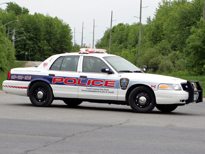 Cornwall Police Blotter for August 31, September 1 and 2