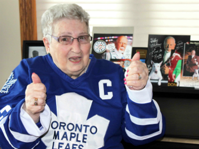 Ruth Cragg - Toronto Maple Leafs Super fan