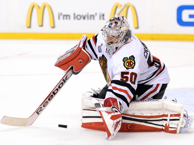Blackhawks Crawford inks $36 million deal to remain in Chicago
