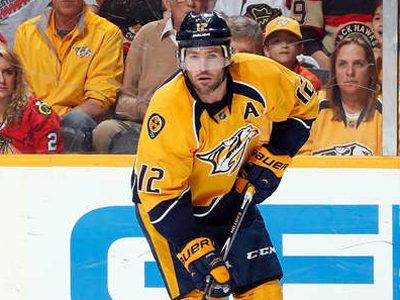 Predators forward Fisher to miss 4-6 months