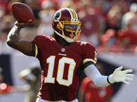 Pigskin Picks - Griffin and Redskins will surprise Falcons in high scoring affair