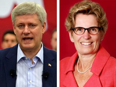 Harper’s greatest electoral weapon, Kathleen Wynne