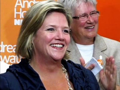 Andrea Horwath hopes to be first woman Premier of Ontario
