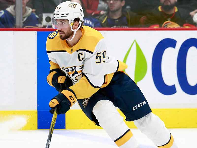 Josi fined for actions in Predators game against Stars