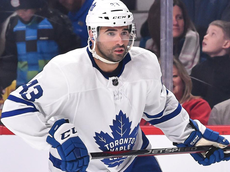 Maple Leafs game against Bruins 