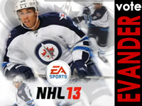 Vote for Evander Kane for the cover of NHL 13 from EA Sports