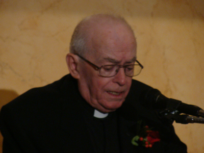 Monsignor Rudy Villeneuve honoured at dinner