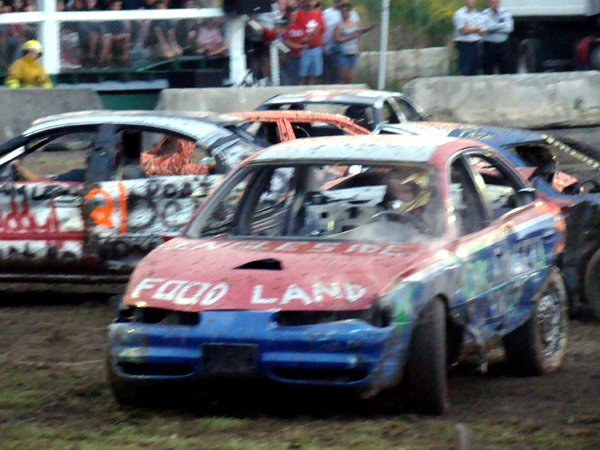 SNAPSHOT - Demolition Derby kicks off the 144th Stormont County Fair