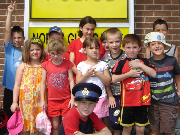 SNAPSHOT - SD&G OPP Detachment gets visitors