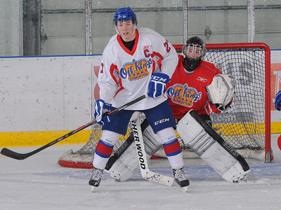 Lazar outstanding in Oil Kings annual Red vs White intrasquad match-up