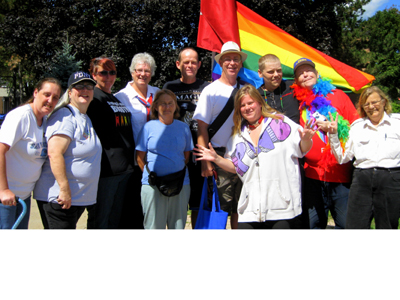 PRIDE Flag raised in Cornwall