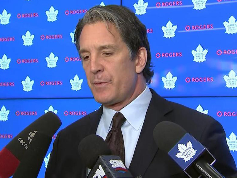 Shanahan signs six-year contract to remain Maple Leafs president