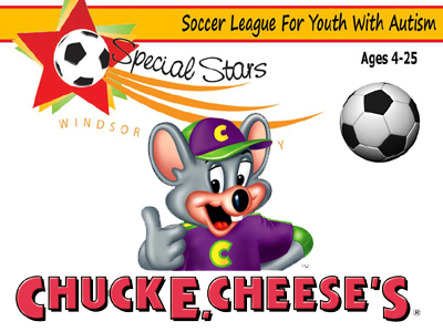 WEC Special Stars Soccer Fundraising Fun at Check E. Cheese