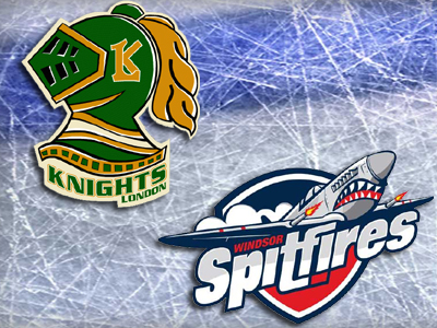 Knights slip past Spits in OT